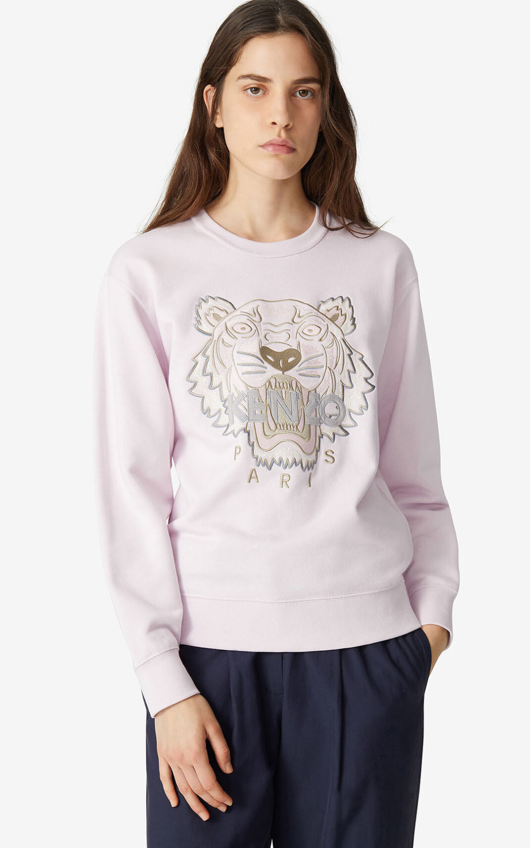 Sweat Kenzo Tiger Femme Rose | YRVX-15096